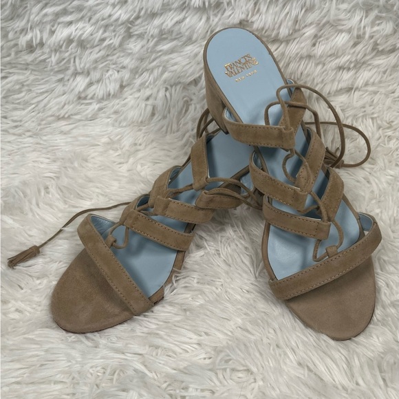 Frances Valentine | Jade Ankle Gladiator Heels - Picture 3 of 10